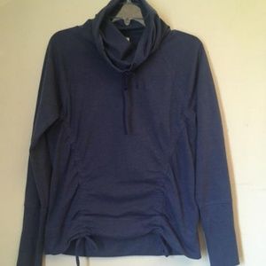 Lucy Lean And Mean Cowl Neck Sweatshirt Medium